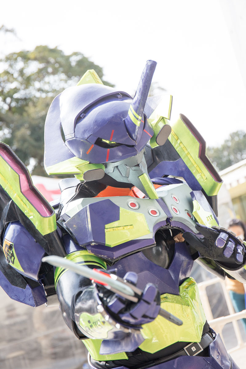 ワンフェス2019[冬] コスプレ エヴァンゲリオン 初号機